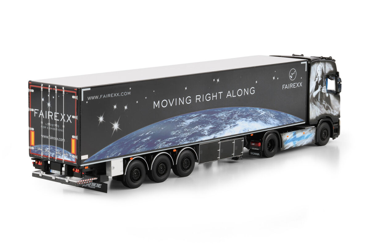 01-5048 - WSI - SCANIA S HIGHLINE CS20H 4X2 mit 3achs Kofferauflieger - FAIRREXX - D